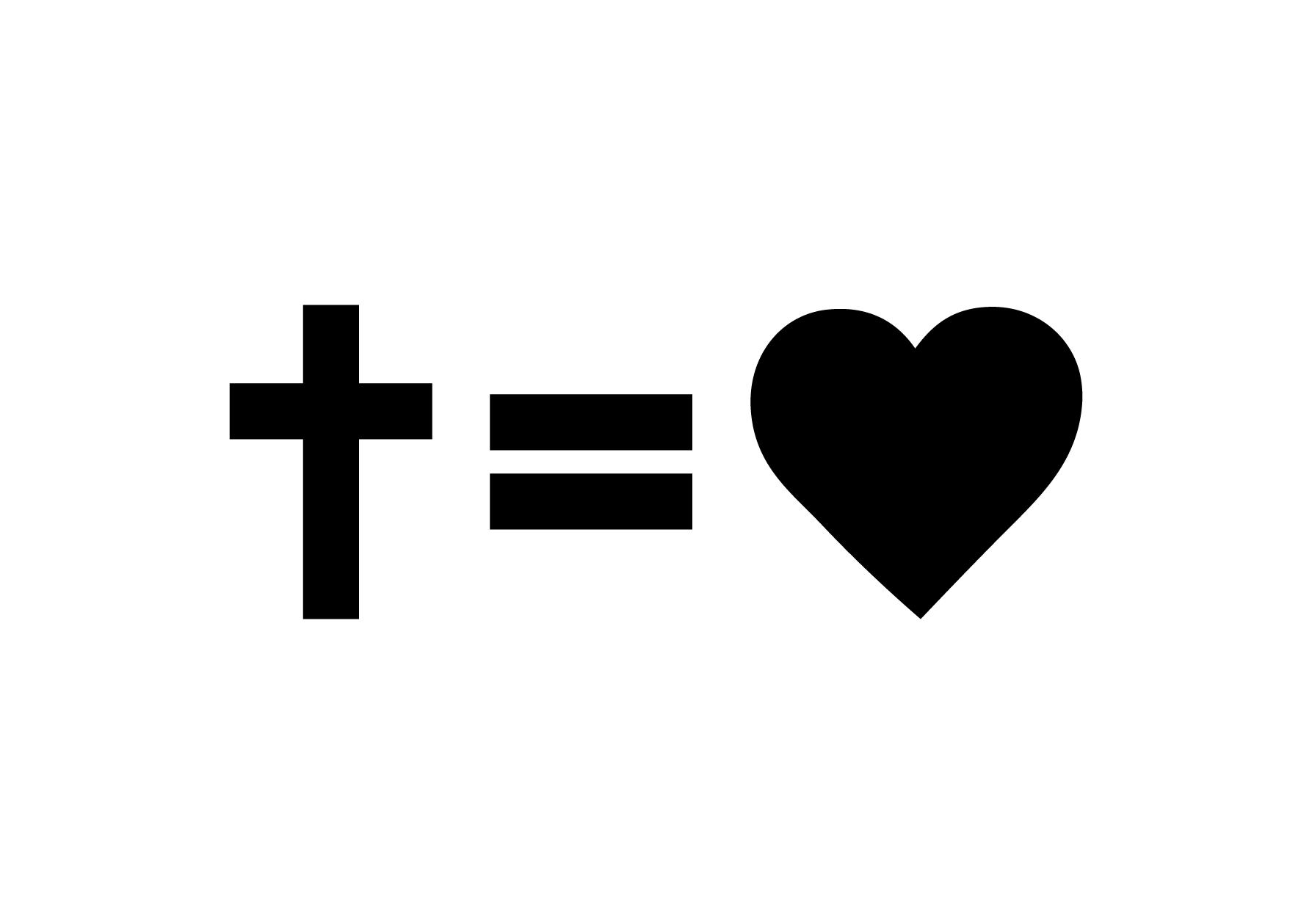 Пасха — Крест равно Любовь